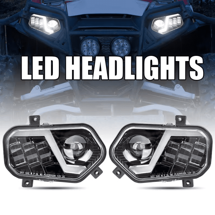 POLARIS 1000 S CRNA LED SVJETLA SA ADAPTERIMA 2024-